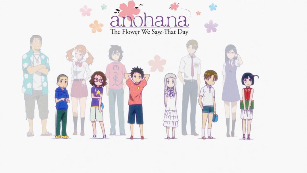 AnoHana 1024x576 - Top anime buồn khiến bạn bật khóc khi xem