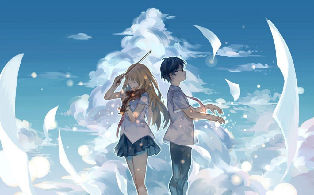 Shigatsu Wa Kimi No Uso 1024x638 - Top anime buồn khiến bạn bật khóc khi xem